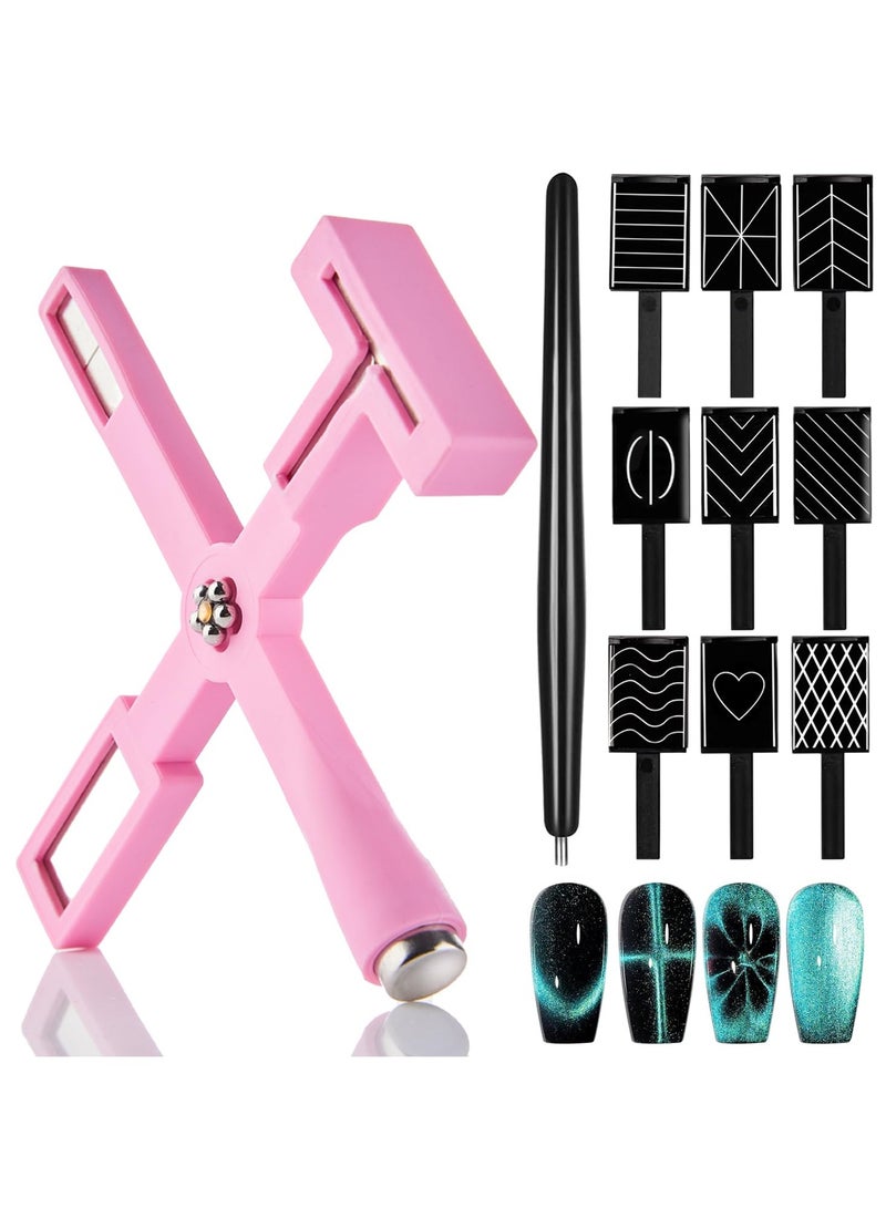 عام مجموعة مغناطيس الأظافر للقطط طلاء الأظافر طلاء الأظافر - Image 1