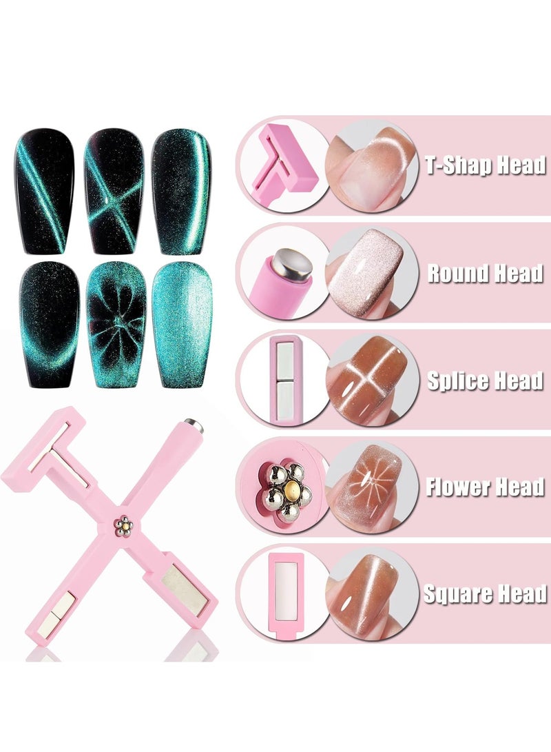 عام مجموعة مغناطيس الأظافر للقطط طلاء الأظافر طلاء الأظافر - Image 3