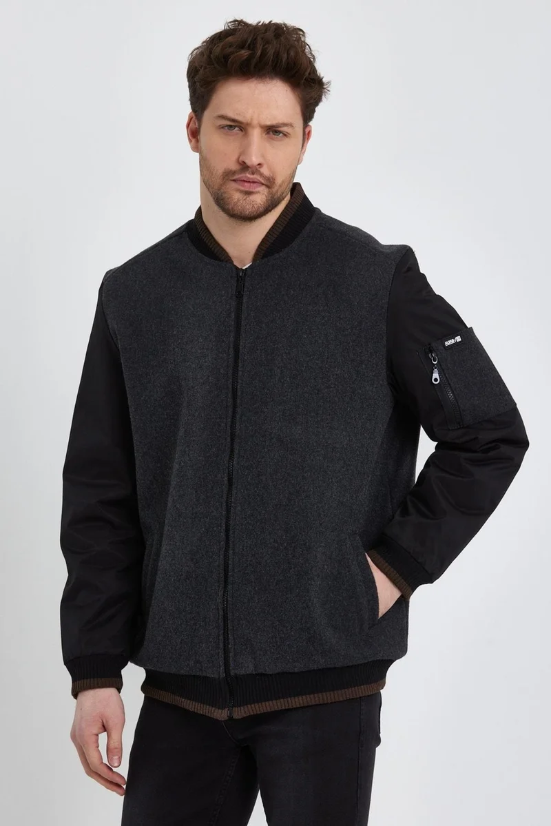 Alexander Gardi Wool Coat with Pocket Detail (E22-623A)