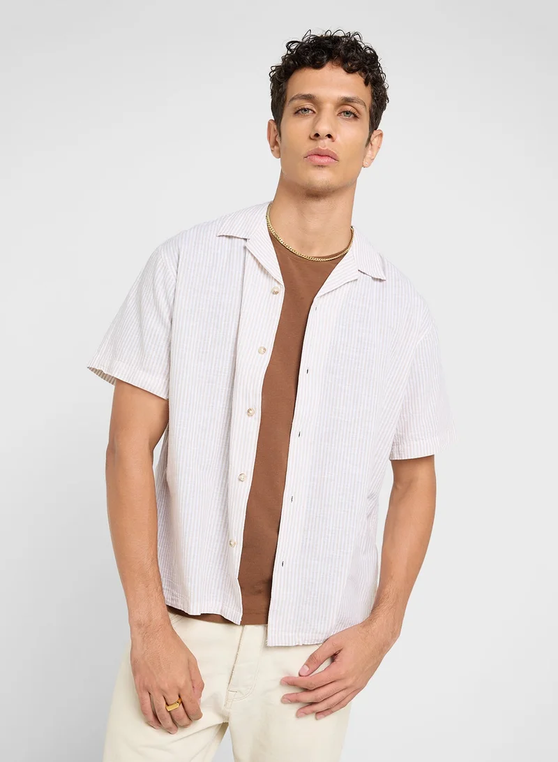JACK & JONES Stripe Regular Fit Shirt