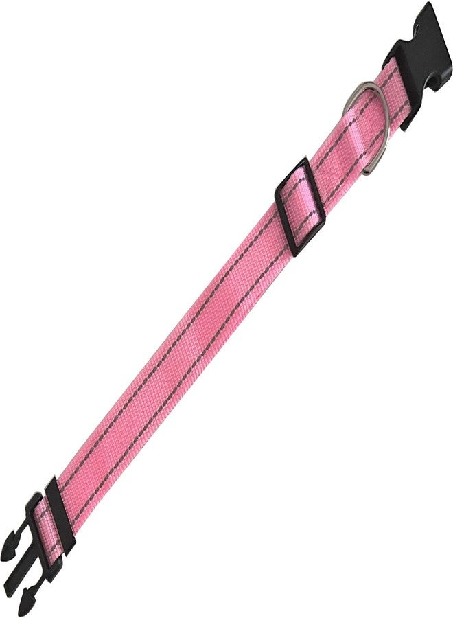 Taida Adjustable Nylon Dog Collar, Reflective Collar 1 Inch 3/4 Inch 5/8 Inch Wide, for Large Medium Small Dogs - Image 3