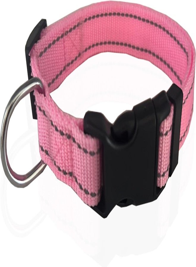 Taida Adjustable Nylon Dog Collar, Reflective Collar 1 Inch 3/4 Inch 5/8 Inch Wide, for Large Medium Small Dogs - Image 1