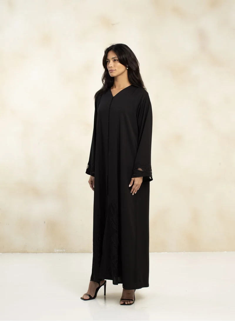 TELAL FEMINA LUNAR NOIR ABAYA