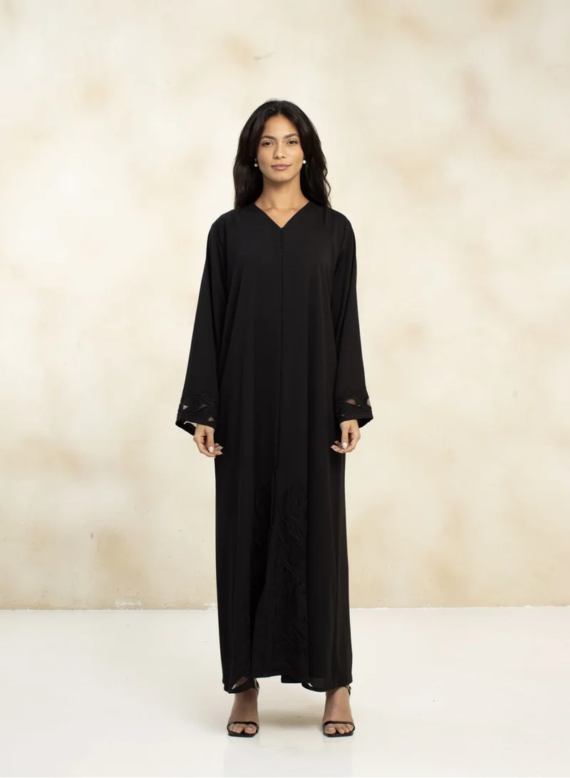 TELAL FEMINA LUNAR NOIR ABAYA