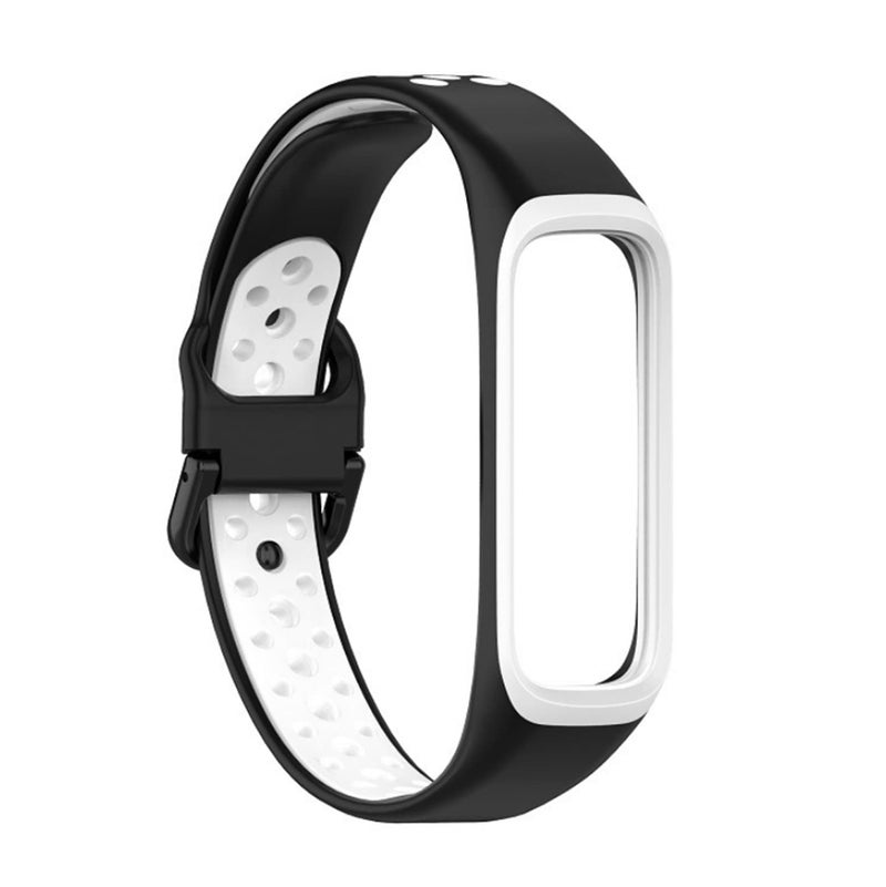 SKEIDO Breathable Sport Strap Compatible with Samsung Galaxy Fit 2 (SM-R220), Soft Silicone Replacement Band - Image 1