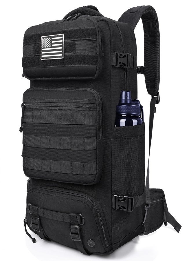 DEYACE 40L Travel Backpack Mens TSA Approved Carry-on Durable Large Weekender Backpack Fits 17.3 Inch Laptop YKK-Zipper AER Travel Pack with USB Charging Port Shoes Compartment - Image 1
