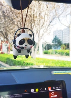 Y&D Car Hanging Accessories, Panda Pendant Interior, Rearview Mirrors Charms Ornament, Decoration Charm Pendant, Suspension  - Image 2