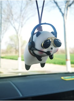 Y&D Car Hanging Accessories, Panda Pendant Interior, Rearview Mirrors Charms Ornament, Decoration Charm Pendant, Suspension  - Image 1
