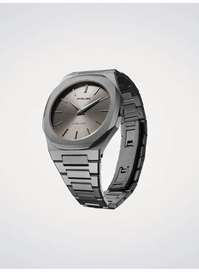 D1 MILANO UTBJ22 Antracite Ultra Thin Bracelet 40mm - Image 4