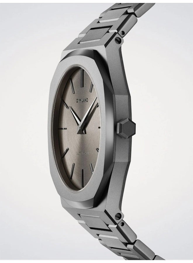 D1 MILANO UTBJ22 Antracite Ultra Thin Bracelet 40mm - Image 3