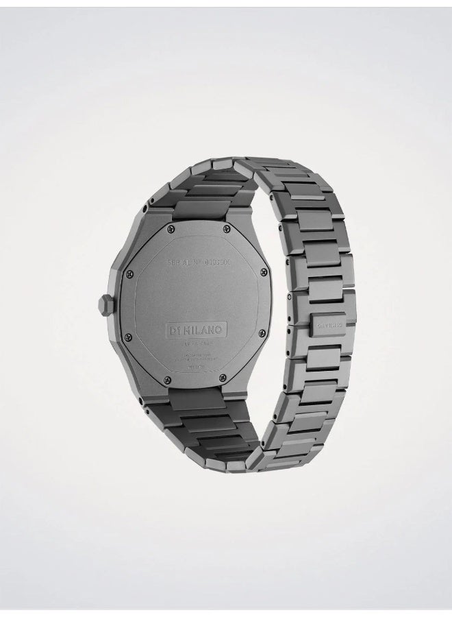 D1 MILANO UTBJ22 Antracite Ultra Thin Bracelet 40mm - Image 2