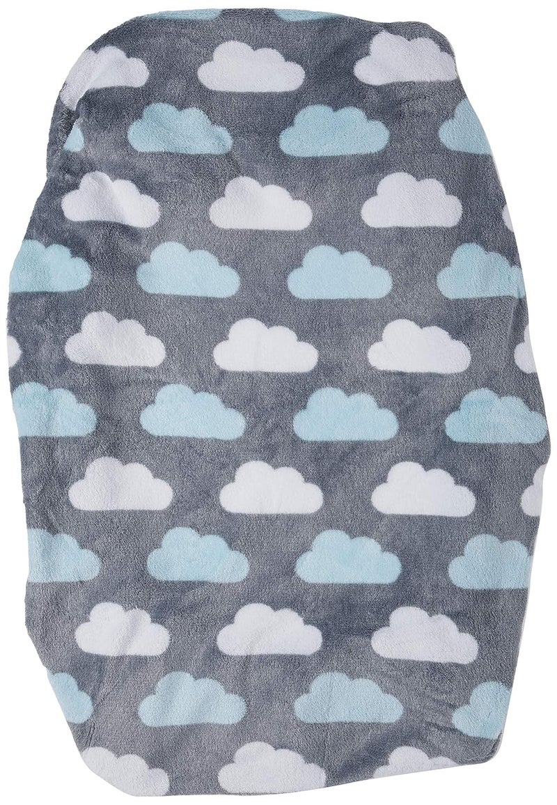 NoJo Little Love by NoJo Changing Table Cover Happy Little Clouds - Image 4