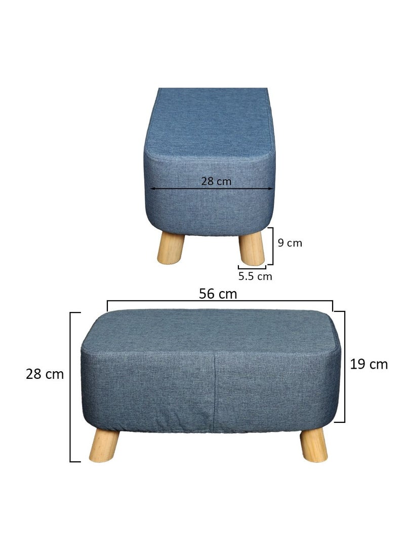 Yatai - Rectangular Ottoman Footrest Stool - Image 1