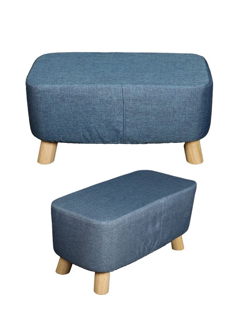 Yatai - Rectangular Ottoman Footrest Stool - Image 1