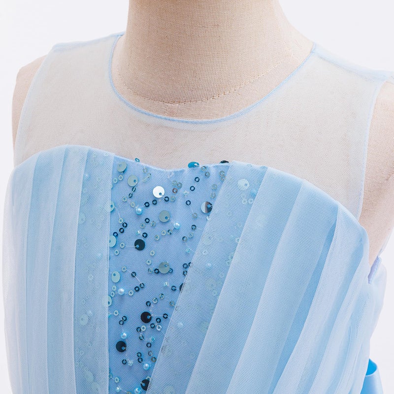 DPKM Flower Girls Formal Wedding Dress for Tulle Party Bridesmaid Pageant Princess Kids Birthday Prom Ball Gown - Image 2