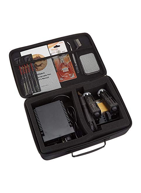 TRUArt TRUArt Stage 2 Dual Pen Professional Woodburning Detailer 60W Tool with Digital Temperature Control 40 Tips and Case 