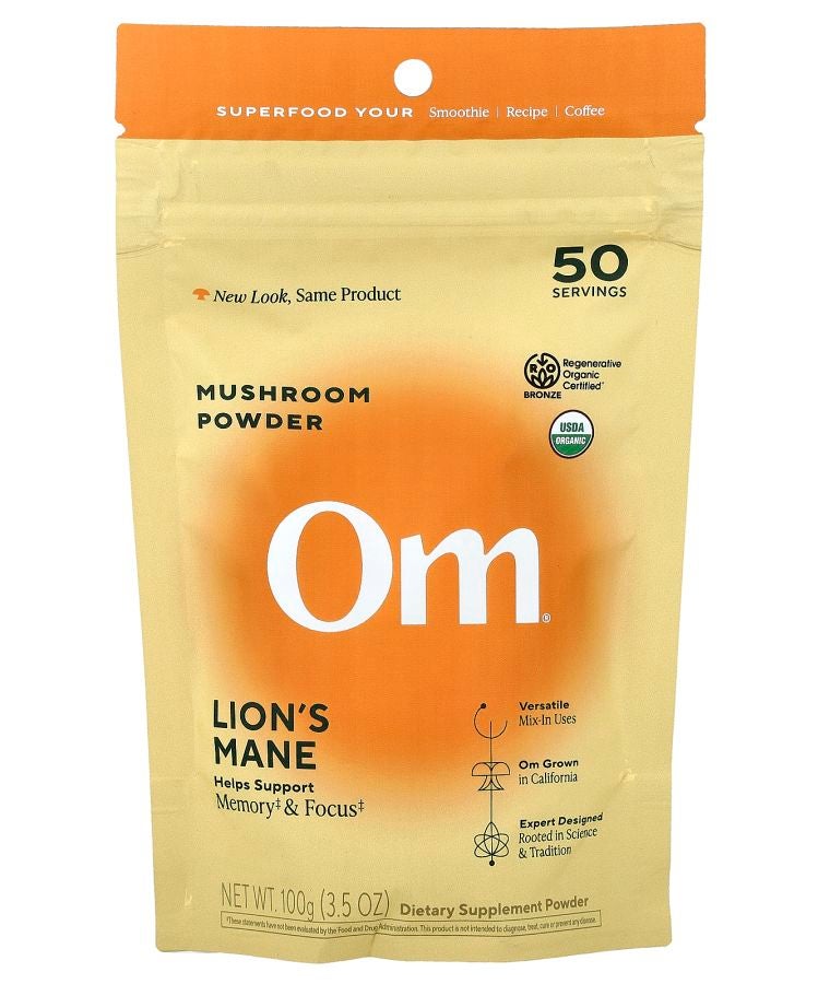 Lion's Mane Mushroom Powder 3.5 oz (100 g)