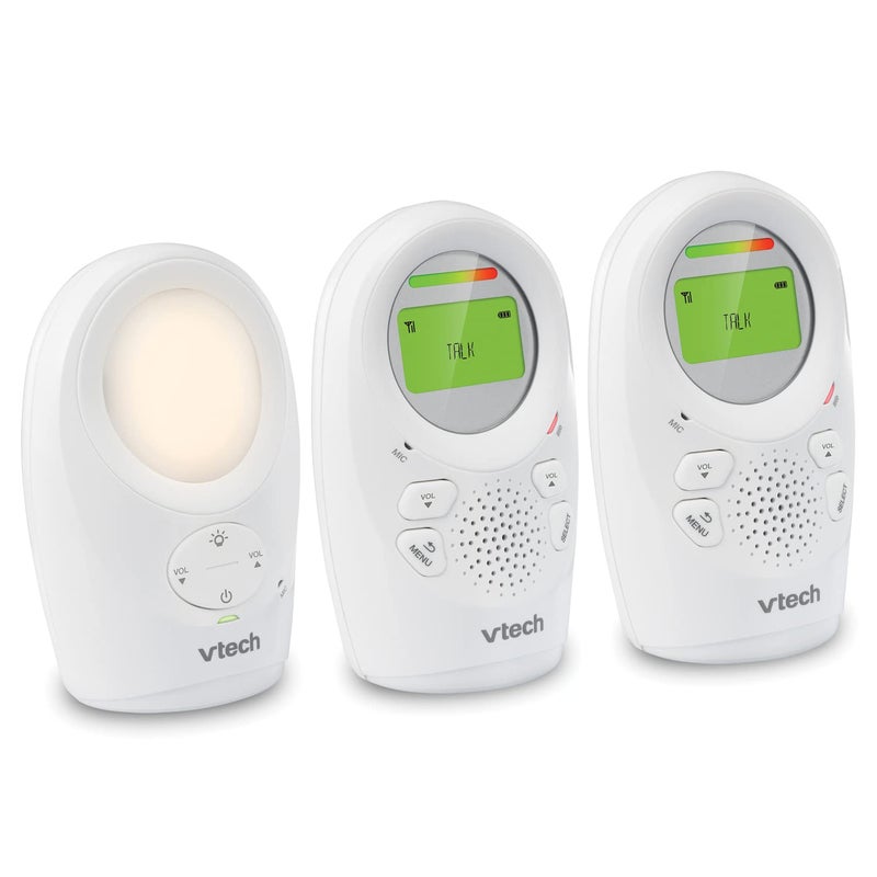 VTech DM1211-2 DM1211 Digital Audio Baby Monitor with Enhanced Range (2 Parent Units) Silver - Image 3