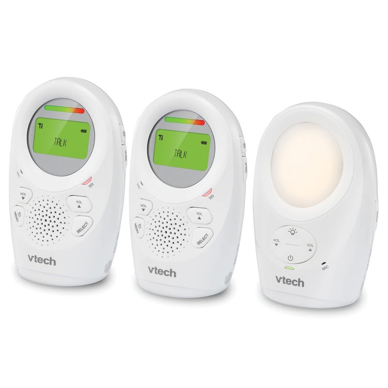VTech DM1211-2 DM1211 Digital Audio Baby Monitor with Enhanced Range (2 Parent Units) Silver - Image 2