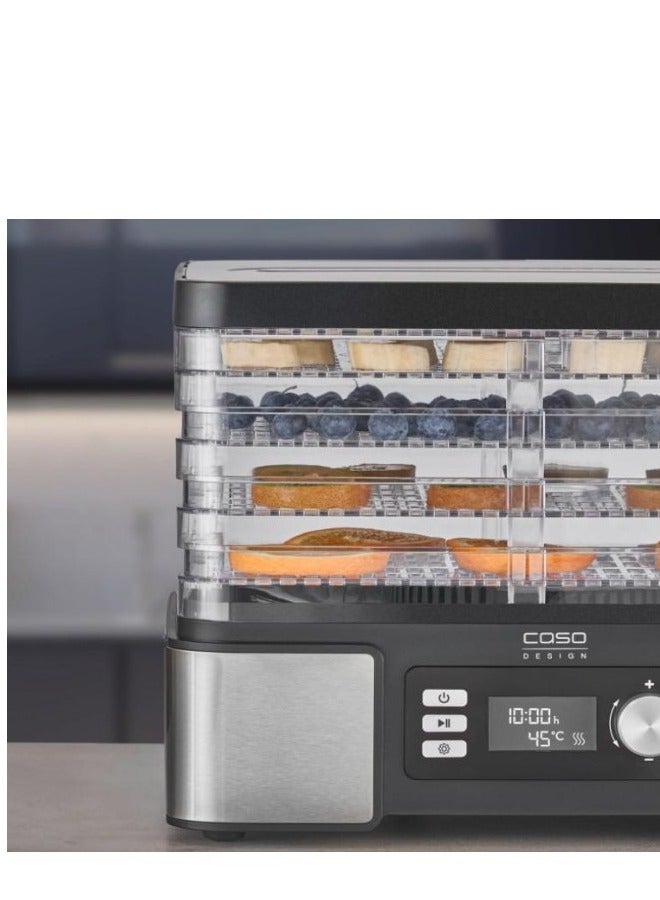 CASO 450 Dehydrator for Drying and Preserving Fruit, Vegetables, Herbs
