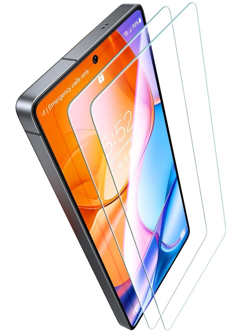 ICARLUS For Samsung Galaxy S25 Ultra HD Screen Protector 100% Fingerprint Unlock 24° Anti-Spy 9H Durable Tempered Glass 2Pack  - Image 1