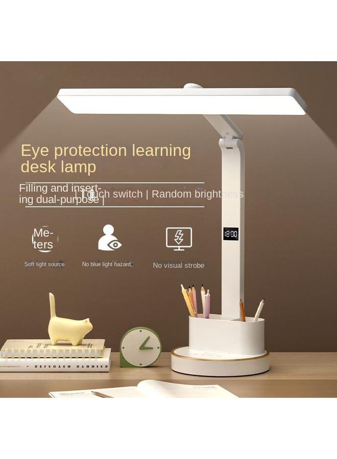 الأزرق جي دبليو مصباح طاولة للطلاب حماية العين LED إعادة شحن مصباح التعلم للأطفال - Image 3