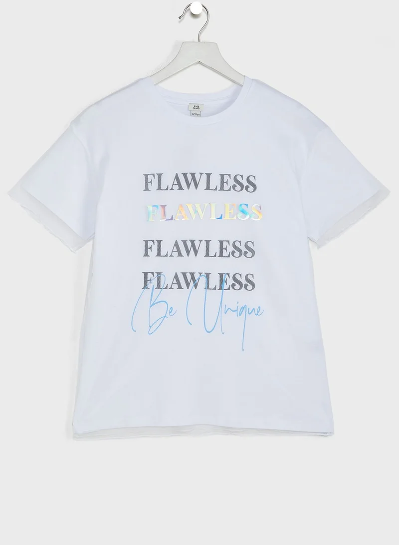 RIVER ISLAND Kids Future T-Shirt