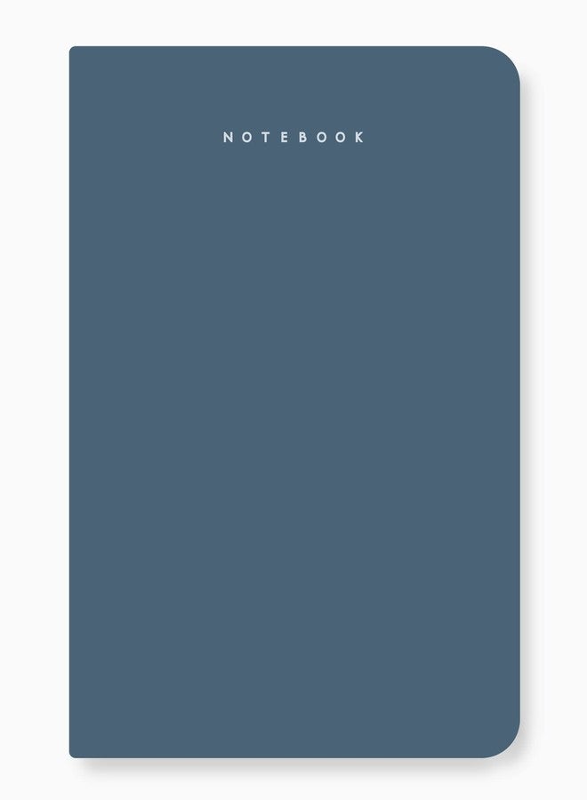 FACTOR NOTES A5 Notebook: 90 GSM | Ruled | 160 Pages (Winter Blue) - Image 1