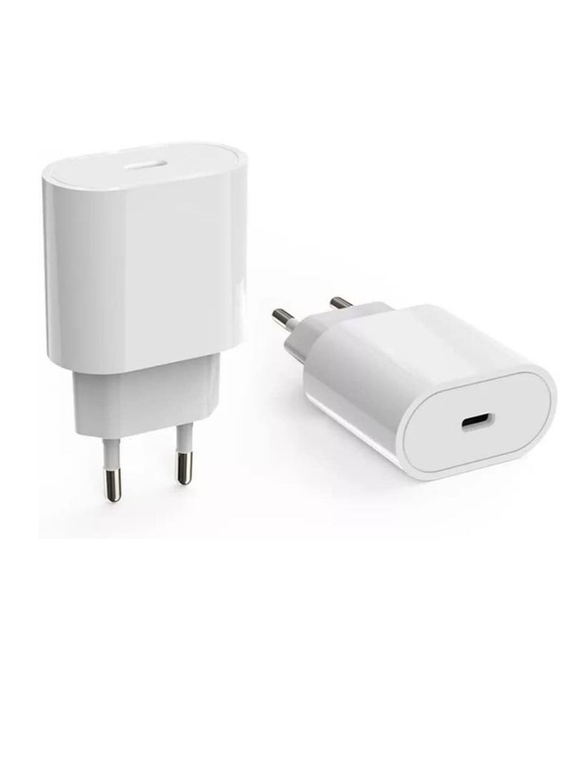 Fast 20W USB-C Brazilian and Plug Adapter for iPhone 13/13 Pro/iPhone 12/12 Mini/12 Pro/12 Pro Max/11 Pro Max/XS Max/XS/XR/X,iPad Pro  - Image 1