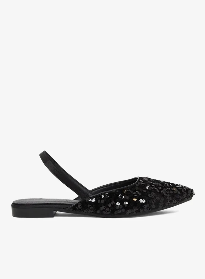 تايك تو صندل فلات منمق بالترتر