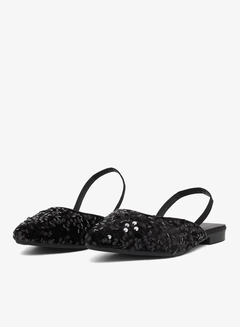 تايك تو صندل فلات منمق بالترتر