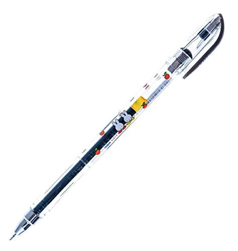 Dong-A Miffy Gel Ink Roller Ball Pens, 0.5mm, Pack of 3 (Black) - Image 2