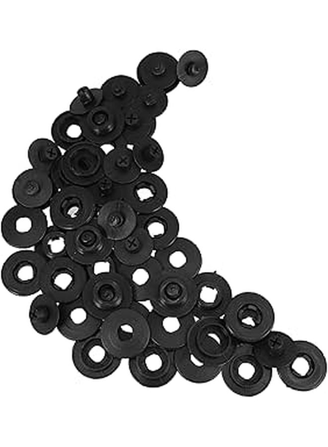 Universal Plastic Car Mat Clips Anti Slip Fasteners 20 Sets For Automotive Floor Mats - Image 1