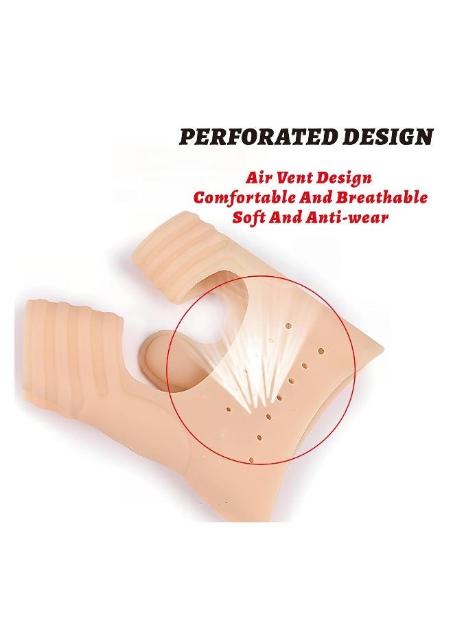 Generic - Big Toe Valgus Orthotics, Bunion Corrector, Metatarsal Pads, Gel Toe Separators, Bunion Corrector Cushion, Toe Spacers, Ball Of Foot Cushions, Soft&Breathable, Idea for Hammer Toe - Image 1