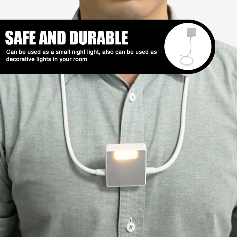 Adjustable Rechargeable Foldable LED Desk Lamp 3 Color Temperatures Night Light White - Image 4
