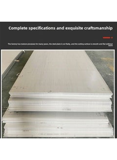 Generic Medium And Heavy Plate 304 Stainless Steel Welded Square Plate Laser Cutting Plate Iron Plate Square Plate 316 Cutting Round Zero Cutting Bending Thread-Body Color:2mm100* 100cm  - Image 3