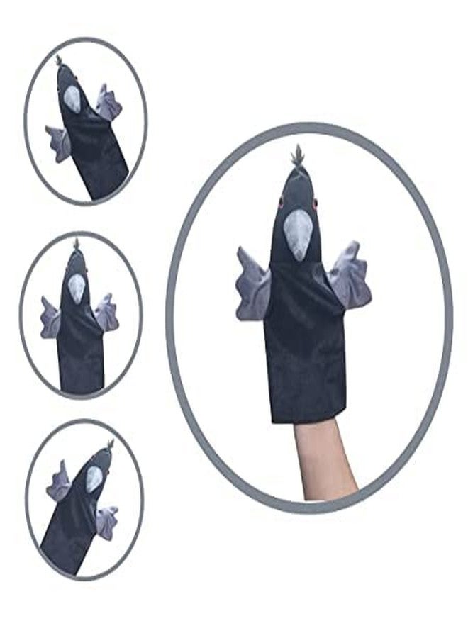 VARUSH Wild Animals & Birds Storytelling Hand Puppets for Kid's Learning Playing (Crow) - Image 2