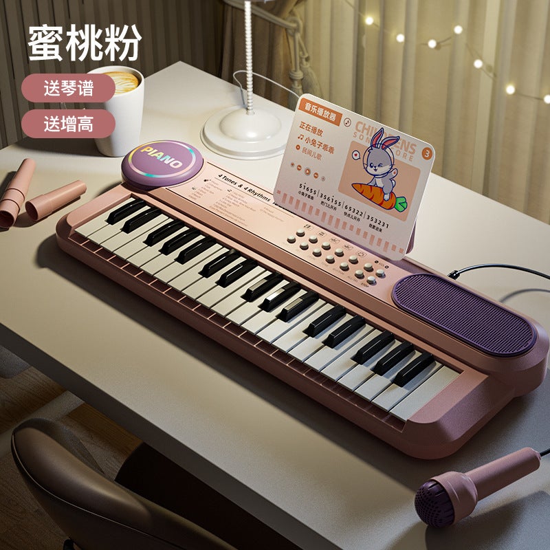 Portable Mini Piano Multifunction Electronic Keyboard for Kids - Educational Toy for Beginners