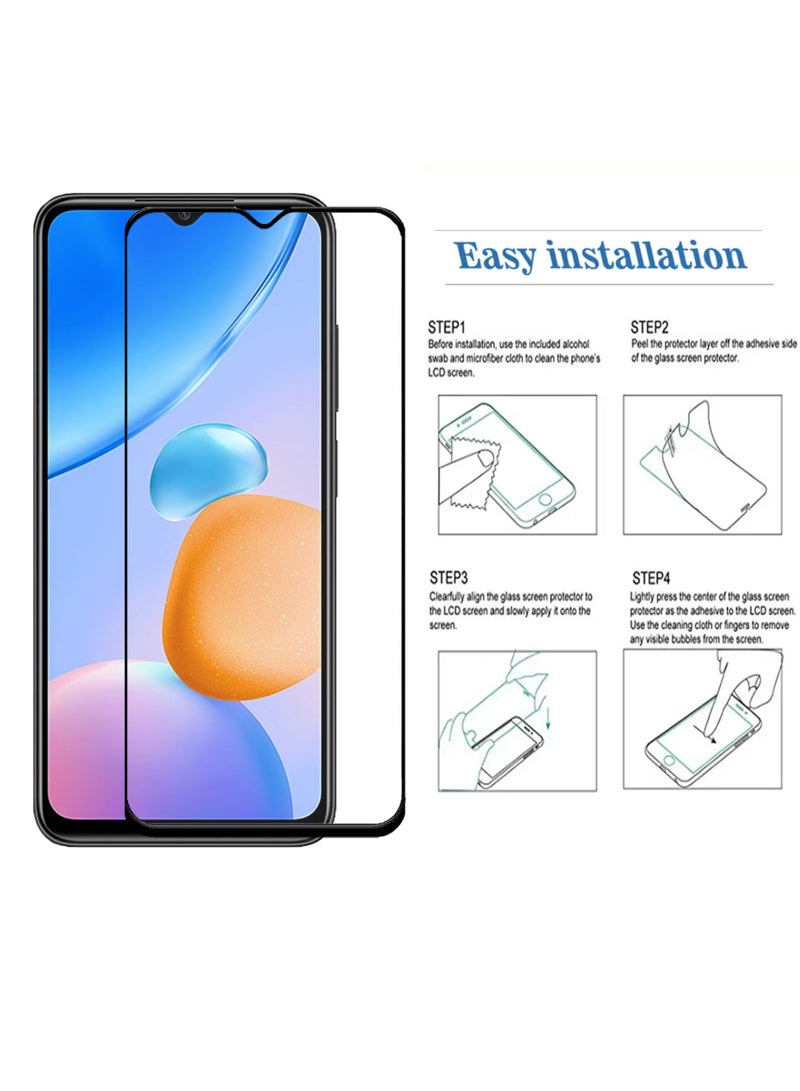 For Xiaomi Redmi 10 5G Screen Protector – Premium Edge to Edge Tempered Glass, High Transparency, Delicate Touch, Anti-Explosion, Smooth Arc Edges, Easy Installation - Image 4