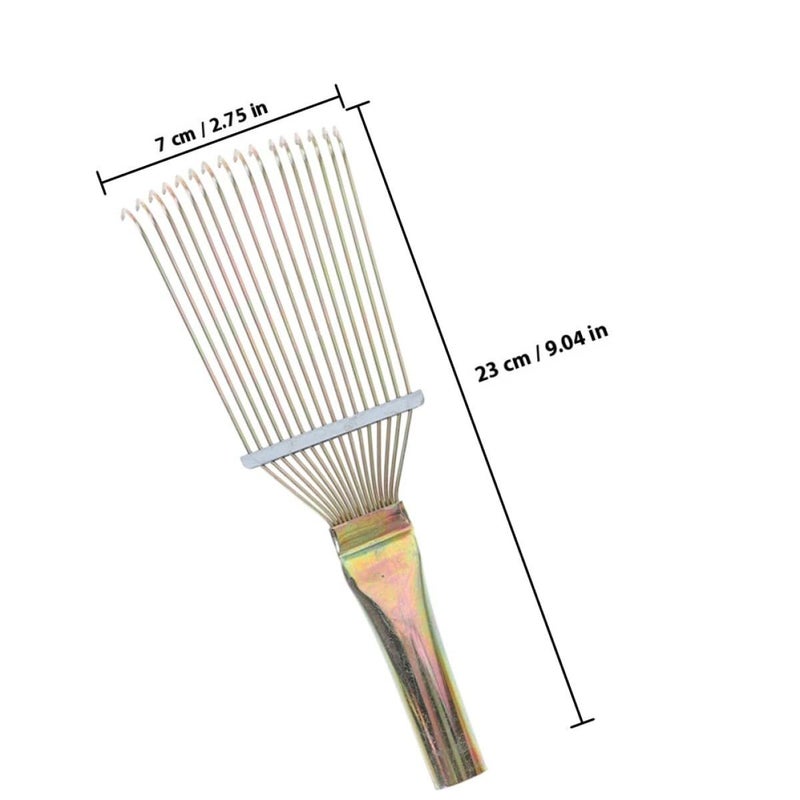 Small Horse Grooming Brush for Mane Tail and Body Wool Fiber Comb for Equine and Cattle - Image 3
