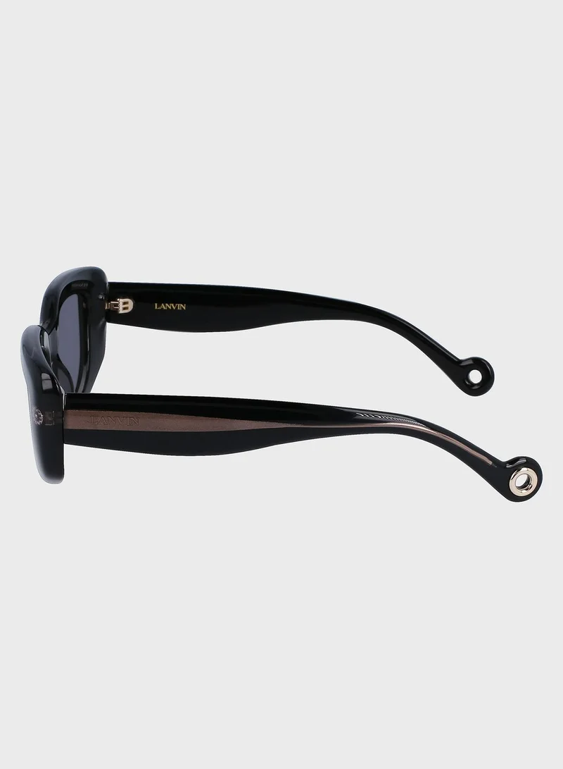 LANVIN Modified Rectangle Sunglasses