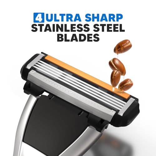 LetsShave Pro Trial Pack Razor For Men with All Our 3 Best Blades + 1 Handle & 1 Razor Cap, Pack of 5, Back Blade for Styling, Craft your Own Shaving Masterpiece, Face & Head Shaving Kit - Image 4
