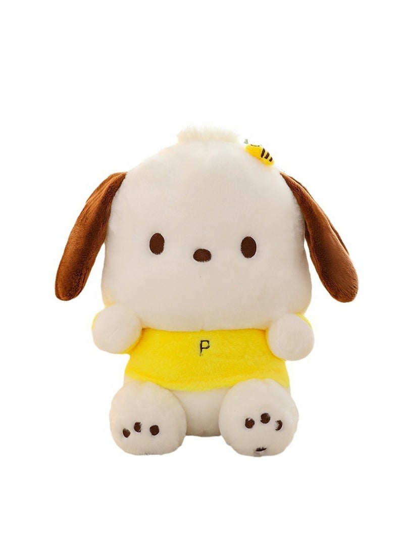 30 CM Cute Big Ears Dog Plush Toy Soft Stuffed Cartoon Doll For Girls And Boys All Ages Gift（Yellow） - Image 1