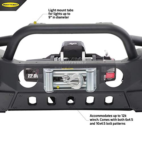 Smittybilt 77724 Gen2 SRC Front Bumper for 2018 Jeep Wrangler JL 2/4 Door - Image 4