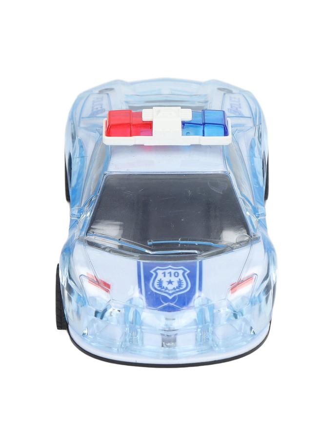 إسكدنيا Policeman Car Toy Universal Plastic Model Kids with Sound Light Effects for - Image 3