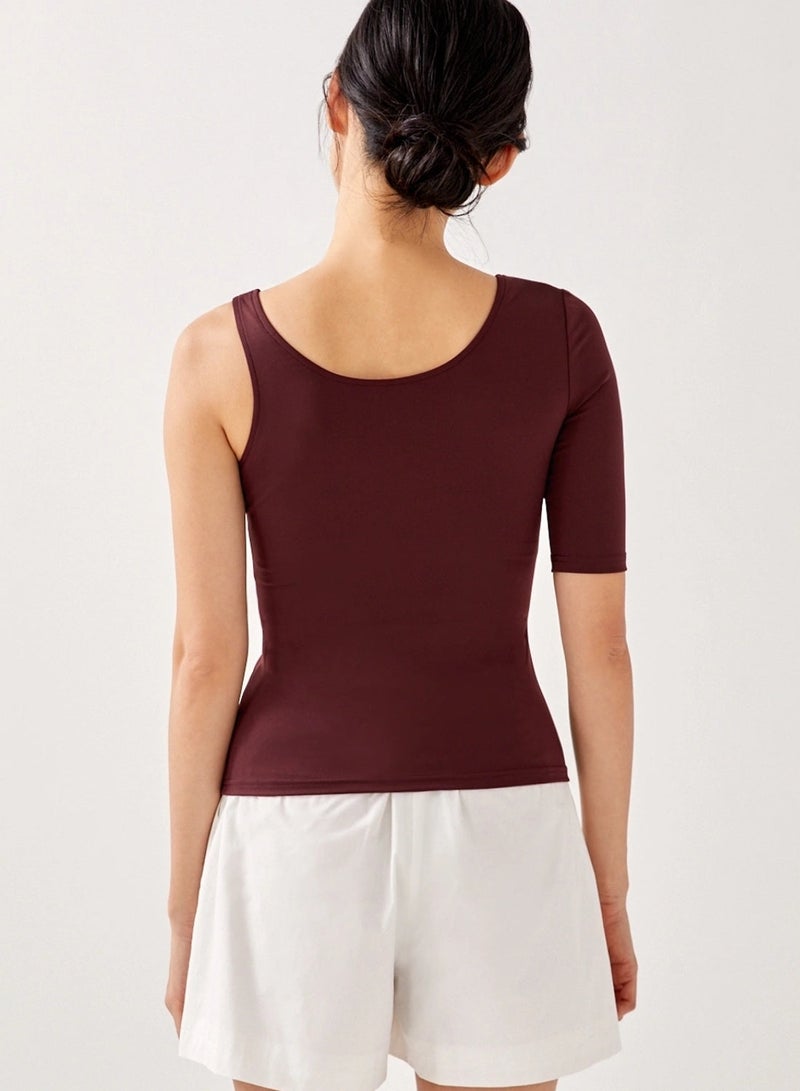 Lisbon Burgundy Top
