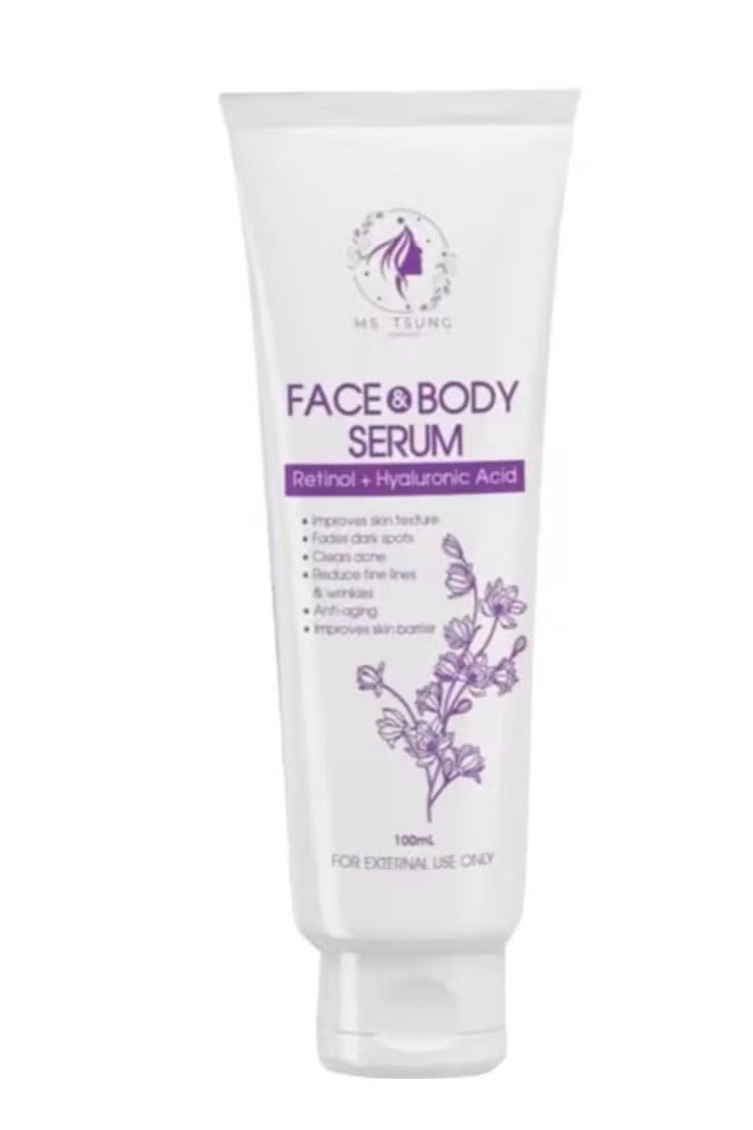Ms Tsung Essentials FACE & BODY SERUM RETINOL + HYALURONIC ACID