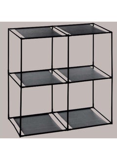 DANUBE HOME EC-Nomad Shoe Rack Kd Black 67X34X65Cm  - Image 1