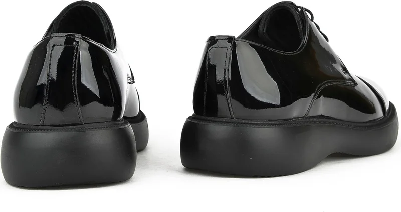 Ziya , Men's Vegan Leather Shoes 1411023Z709152 Black