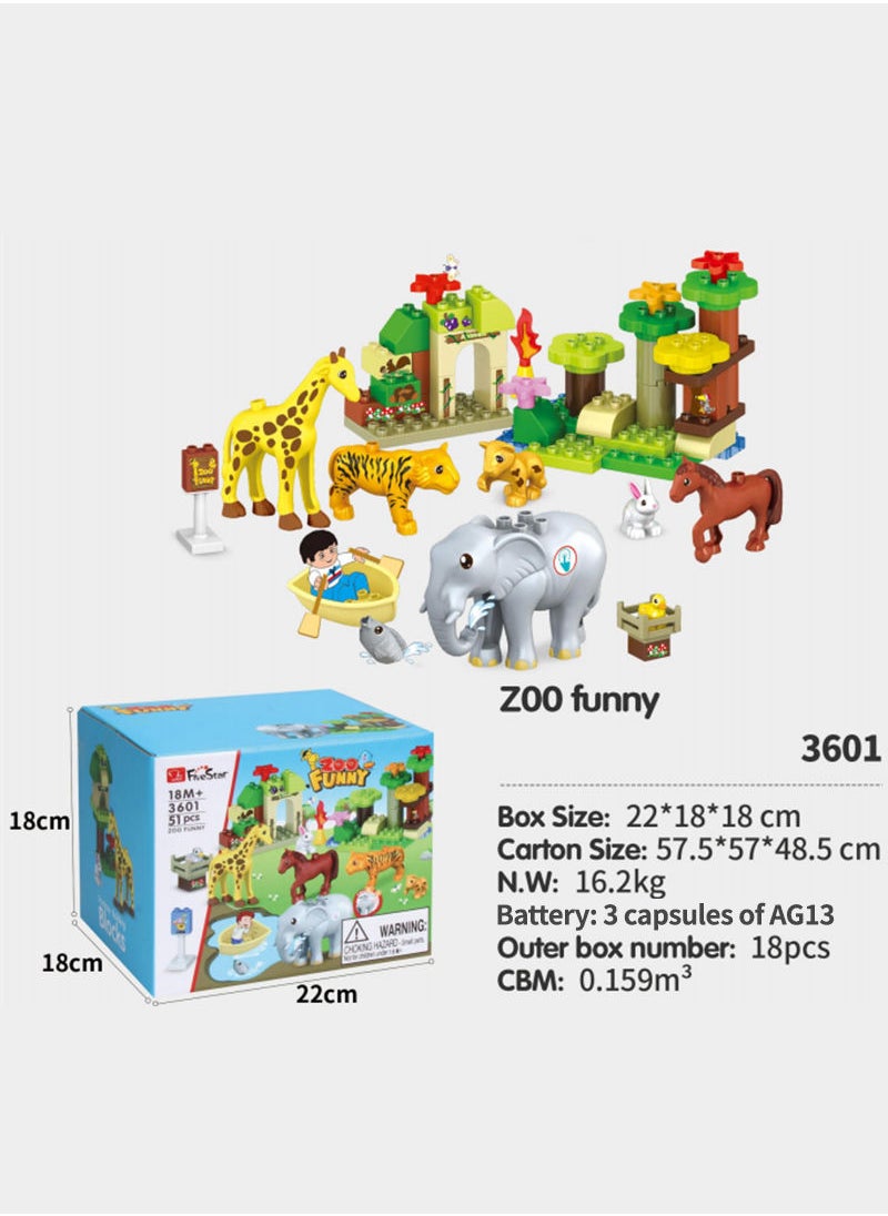 Fantasy Zoo Building block toy